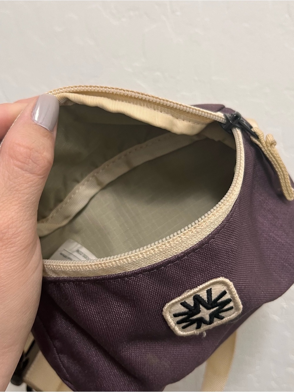 Walker Family Lil Louie Sling Fanny Pack in Purple - Picture 3 of 4
